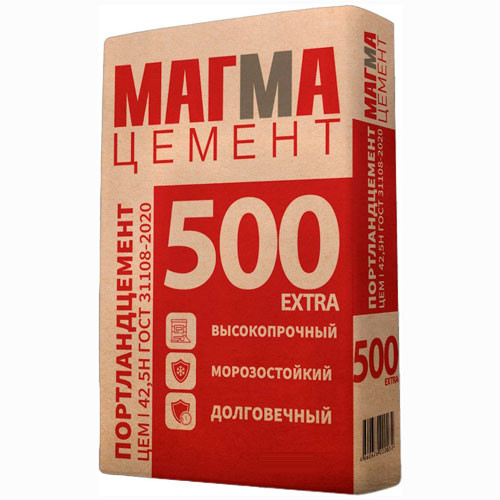  Цемент 500 Магма 25 кг 