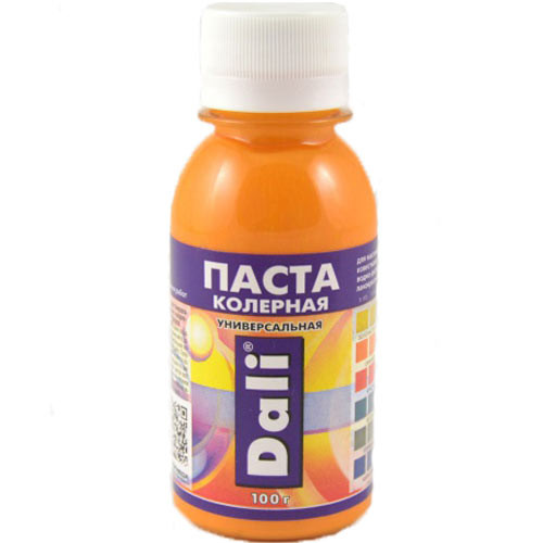 Паста колерн. универс.DALIОРАНЖЕВАЯ 0,1КГ