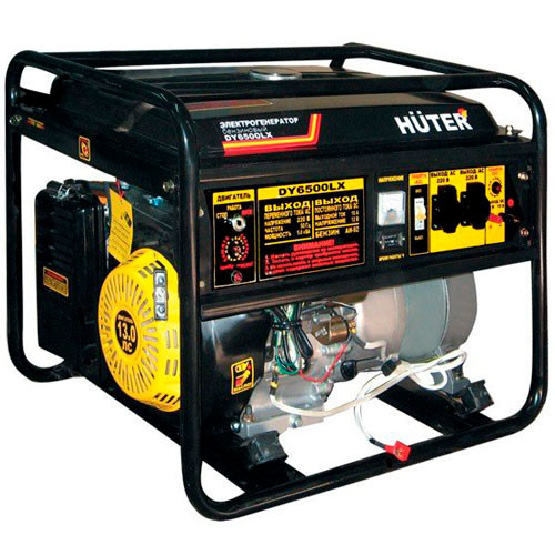 Электрогенератор DY6500L Huter