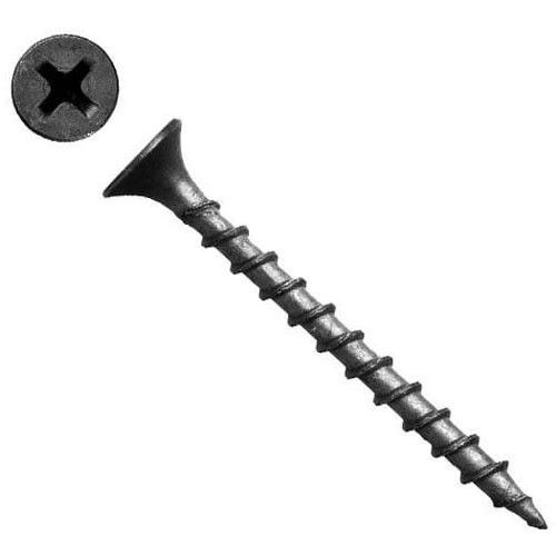 Саморезы по дереву 4.2*70 черные (200 шт.)