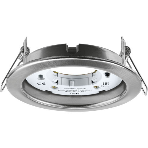 Точечный светильник  GX53 IP 20 хром (Navigator)