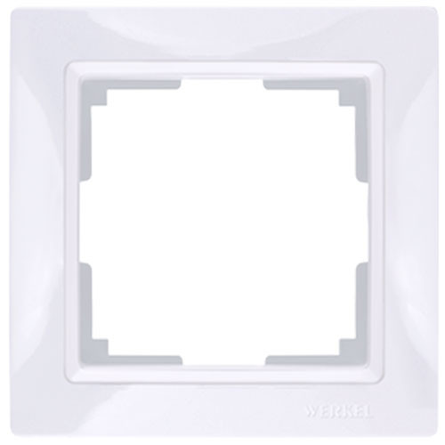 Рамка одинарная Werkel Basic белая