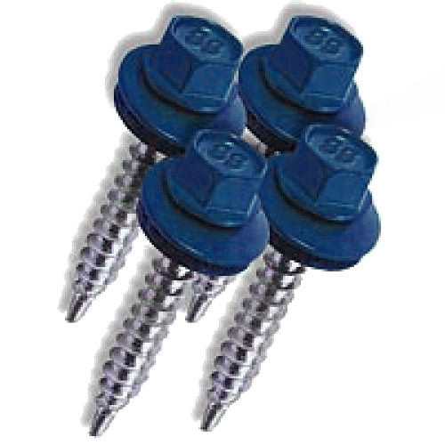 Саморезы кровельные 4.8*35 (250 шт) Синие