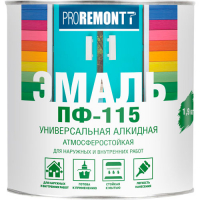 Эмаль ПФ-115 краска для дерева и металла
